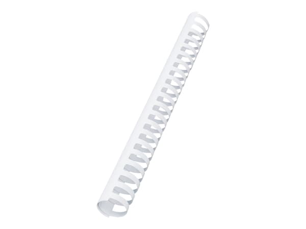 GBC CombBind - 28 mm - 21 ringer - A4 (210 x 297 mm) - 240 ark - hvit - plastbindekam - for P/N: 2101435, IB271106, IB271717
