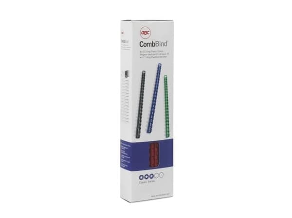 GBC Comb A4 21R 6Mm Blue (100), A4, Blå, 30 ark, 6 mm