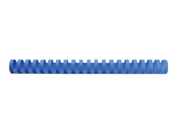 GBC CombBind - 25 mm - 21 ringer - A4 (210 x 297 mm) - 225 ark - blå - 50 stk plastbindekam - for P/N: 2101435, IB271106, IB271717