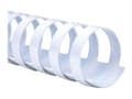 Miniatyrbild 3 av 5: GBC CombBind - 22 mm - 21 ringar - A4 (210 x 297 mm) - 195 ark - vit - 100 stk plastbindningskam - för P/N: 2101435, 4400399, IB271106, IB271717