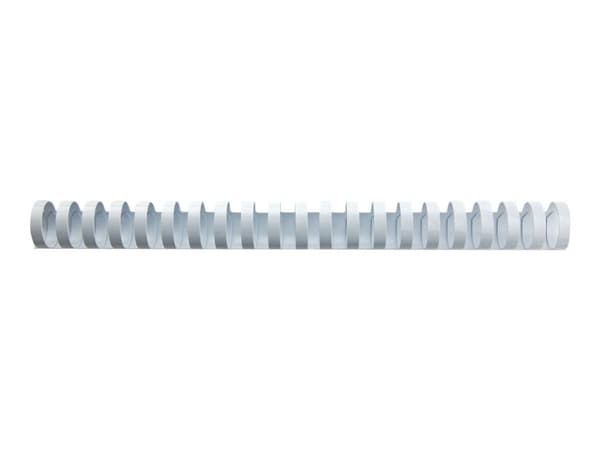 GBC CombBind - 22 mm - 21 ringar - A4 (210 x 297 mm) - 195 ark - vit - 100 stk plastbindningskam - för P/N: 2101435, 4400399, IB271106, IB271717