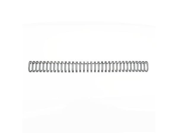 GBC RE810610, Metall, Svart, 85 ark, 100 styck