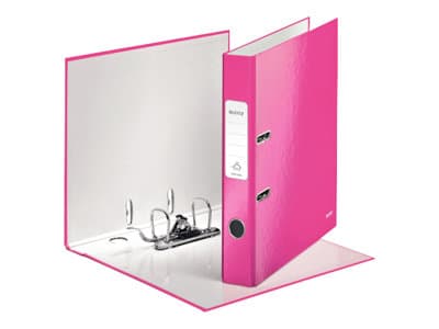 Leitz 180° WOW, A4, Pahvi, Vaaleanpunainen, 350 arkkia, 80 g/m², 5 cm