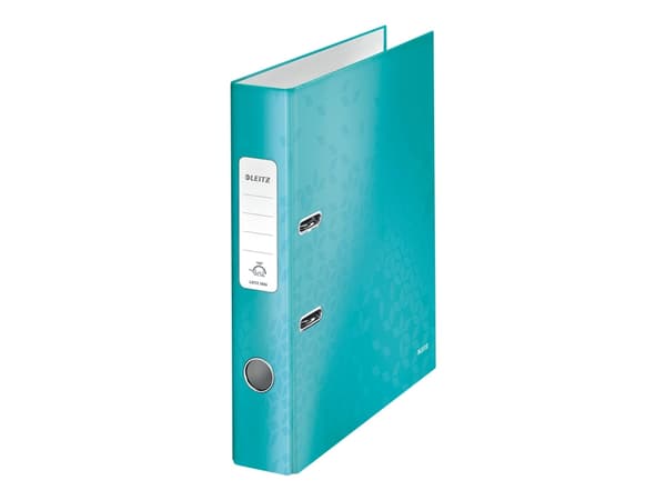 Leitz WOW 180° - Hevarmbuefil - bokryggbredde: 50 mm - for A4 (210 x 297 mm) - kapasitet: 350 ark - isblå