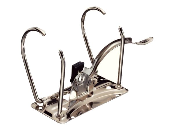Leitz 180° - Spakbågesfil - ryggbredd: 80 mm - för A4 (210 x 297 mm) - kapacitet: 600 ark - svart