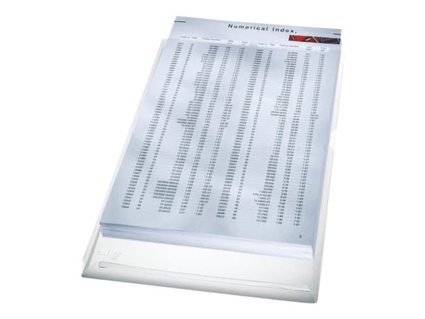 Leitz - L-formet mappe - for A4 - kapasitet: 200 ark - blank