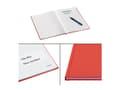 Miniatyrbilde 5 av 5: Leitz Solid - Notisbok - A4 (210 x 297 mm) - 80 ark / 160 sider - rutet - lys rød - plast