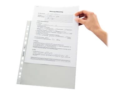 Leitz Standard - Arkbeskytter - for A4 (210 x 297 mm), 220 x 300 mm - krystallklar (en pakke 100) - for P/N: 10105001, 10105015, 10105045, 10105085,
