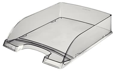 Leitz Plus Standard - Brevbakke - for A4 - transparent røyk