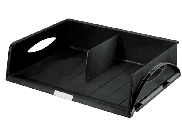Brevbakke Leitz Sorty Jumbo sort 47x11x35.5 cm - (karton á 6 stk.)
