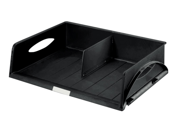 Brevbakke Leitz Sorty Jumbo sort 47x11x35.5 cm - (karton á 6 stk.)