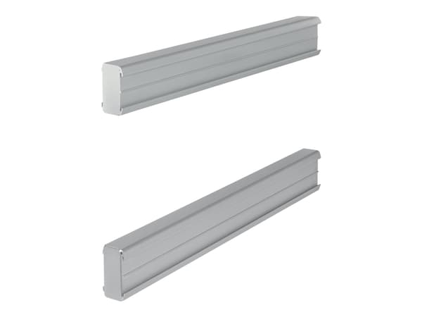 Nobo Size 12 - Planeringsbordskena (paket om 2) - för P/N: 1900391, 1900392, 1900393, 1900394, 1900395, 1900398, 1900399, 1900402, 1900405