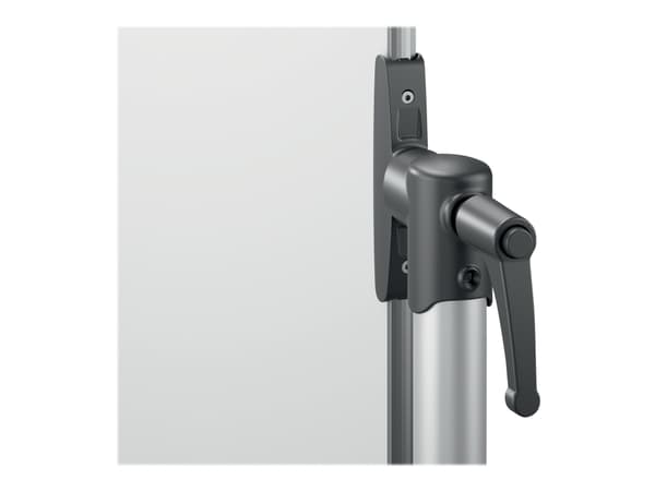 Nobo - Whiteboard-tavla - golvstående - 1200 x 900 mm - stål - magnetisk - dubbelsidig - vändbar - mobil