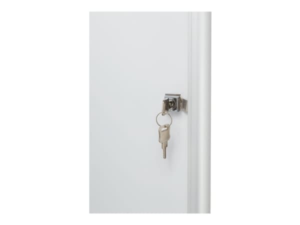 Nobo Extra - Innbygd oppslagstavle - veggmonterbar - 335 x 230 mm - A4 - magnetisk - hvit