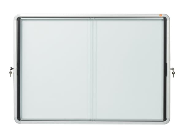 Nobo - Innbygd oppslagstavle - veggmonterbar - 625 x 890 mm - 8 x A4 - magnetisk - hvit