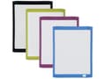 Miniatyrbild 1 av 5: Whiteboard Nobo magnetisk 22x28 cm med plastramme ass. farver - (6 stk.)