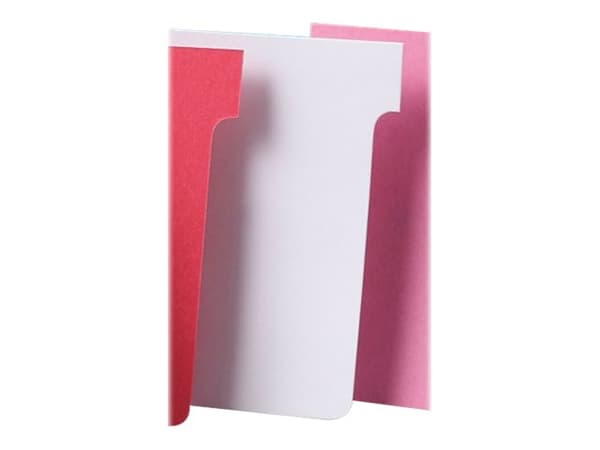 Nobo T-Cards, 15 g, 93 mm, 120 mm, 20 mm, 16 g, Valkoinen