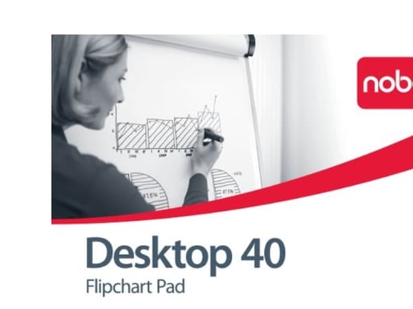 Nobo B1 - Flippoverblokk - 700 x 1000 mm - 40 ark - vanlig (en pakke 5)
