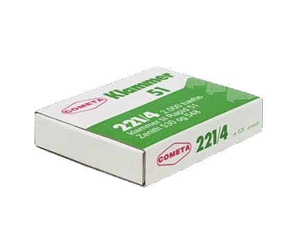 Rapid 11775411, Niittipakkaus, 21/4, 7 mm, Etiketöinti, 2000 niitit, Ruostumaton teräs