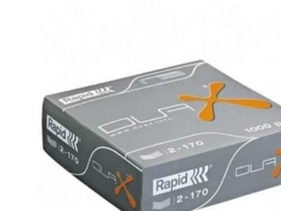 Rapid Duax Staples, Niittipakkaus, 2 cm, 1000 niitit, 170 arkkia, 70 mm, 23 mm