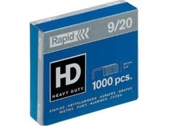Rapid Super Strong - Stifter - 9/8 - 8 mm - galvanisert stål - pakke av 1000 - for Rapid HD9