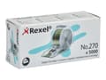 Pikkukuva 4 / 5: Rexel 06311, 5000 niitit, Hopea, Rexel Stella 70, 108 mm, 40 mm, 52 mm