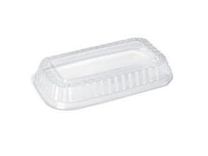 Låg Vistopac 217x129x34 mm APET Klar til 228x140 mm bakker 111768/111771/112293,2 pk x 250 stk/krt