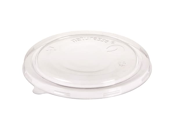 Plastlåg Ø150 mm Rund Bionedbrydelig PLA Klar til Salatskål,6 pk x 50 stk/krt