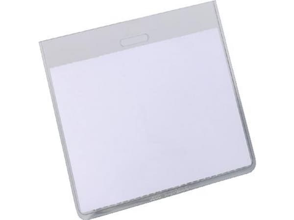 DURABLE - Navneskilt - for 60 x 90 mm - gjennomsiktig (en pakke 20)