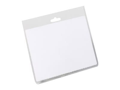 DURABLE - Navneskilt - for 60 x 90 mm - gjennomsiktig (en pakke 20)