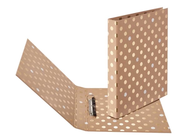 Herlitz maX.file - Ringperm - for A4 - pure glam pattern