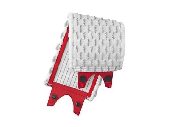 Vileda 4023103201262, Mopphuvud, Röd, Vit, Fiber, 1 styck, 350 mm, 140 mm