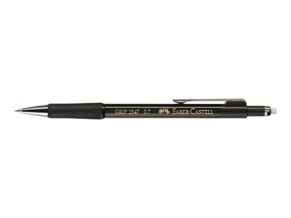 Faber-Castell GRIP 1345 - Stiftpenna - 0.5 mm - fin - indragbar - med radergummi