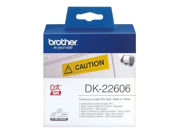 Brother DK-22606 - Gul - Rull (6,2 cm x 15,2 m) film - for Brother QL-1050, 1060, 1110, 500, 550, 560, 570, 580, 600, 650, 700, 710, 720, 820