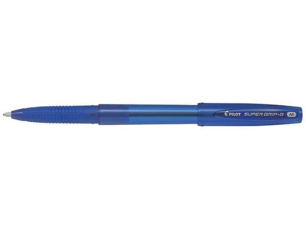 Pilot Super Grip G Cap, Påfyllnadsbar, Blå