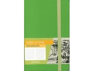 Notebooks A6 Line Romanticism Green ANTRA