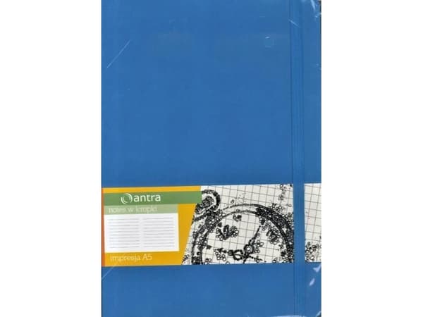 Notes A5 Dots Impression Bright Blue ANTRA