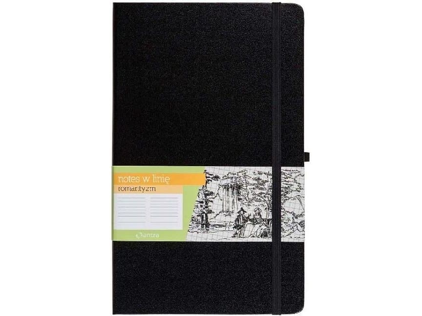 Antra Notes A6 Romanticism Black Line (254234)