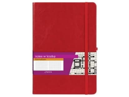 Antra Notes A5 Ruutu Formalismi Punainen ANTRA