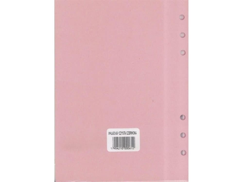 Antra Organizer refill A5 Pure red (270050)