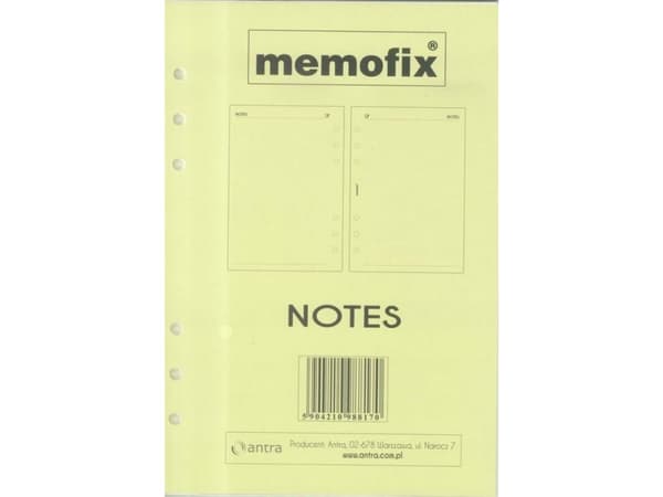 Antra-innlegg for MEM/A5 Notes-arrangør (270059)