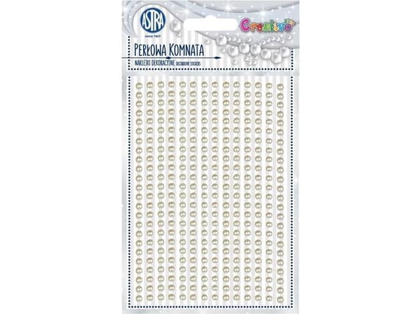 Astra DEKORATIVE STICKERS PERLEKAMMER AV PERLE