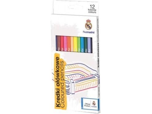 Astra Kredki 12 kolorĂłw Real Madrid Color 2
