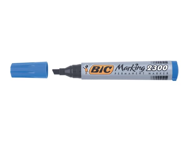 Marker BIC Marking 2300 blå permanent (stk.)