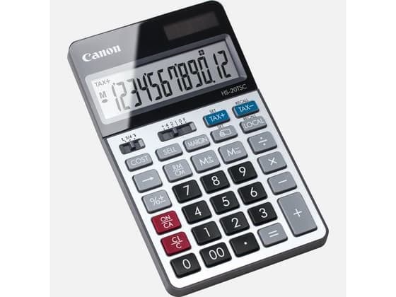 Canon HS-20TSC - Skrivebordskalkulator - 12 sifre - solpanel, batteri