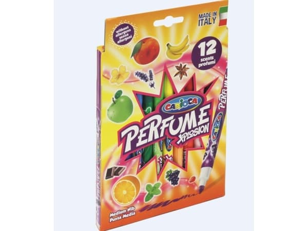 Carioca Perfume Xplosion, Medium, Multifärg, Rundad spets, 1 mm, 4,7 mm, Rund