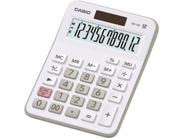 Pöytälaskin CASIO MX-12B, valkoinen sp.