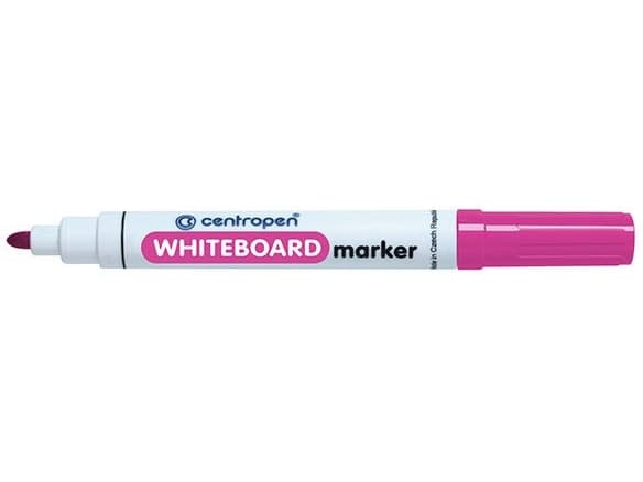Centropen Whiteboard Marker, rund, rund spets, rosa (8559/03)