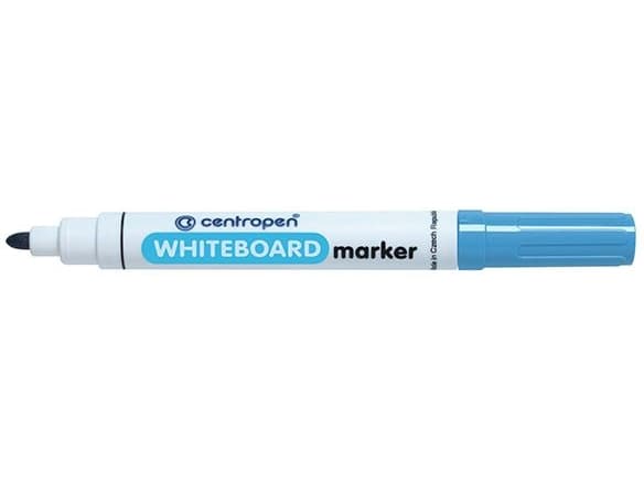 Centropen Marker for whiteboards, round tip, dry-erase blue (8559/67)