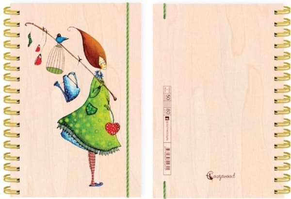 Cozywood decorative notebook A6 Wlóczykij 50 pages